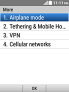 Select Airplane mode.