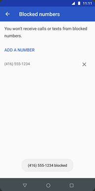 The phone number has been added.