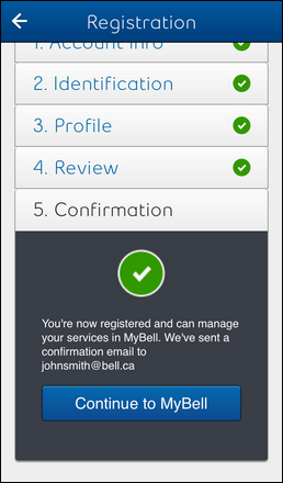 How To Register For A Username And Password With The Mybell App
