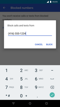 How To Set Up Call Blocking Call Rejections On My Huawei Nexus 6p