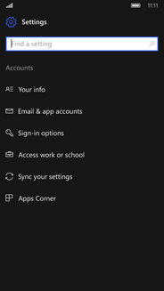 how do i change my microsoft account password on my nokia lumia 520