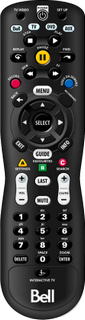 On your Fibe TV remote, press MENU.