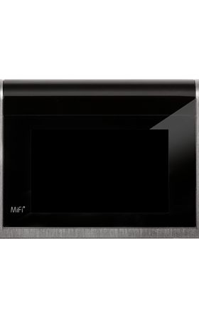 Touchscreen icons — Provides touchscreen access to the MiFi 2 applications.