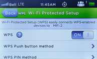 There are two ways to connect your device using WPS, Push button and PIN method.