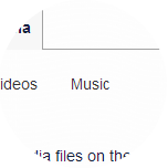 Click the required media type (e.g., Music).