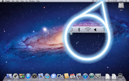 Click the wireless network icon.