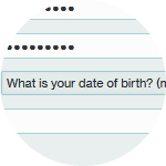 Select the drop-down menu for Select security question.
