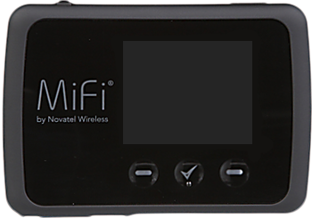 The Novatel Wireless MiFi 6630 will search for updates.