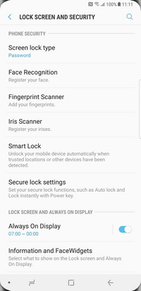Please Enter Lockscreen Password Samsung Galaxy Note 10