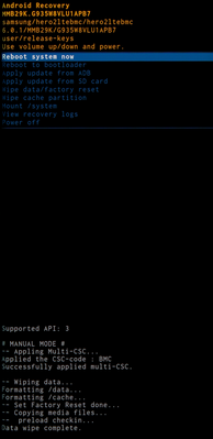 galaxy s8 unresponsive