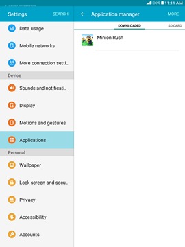 How to force stop (quit) an app on my Samsung Galaxy Tab A
