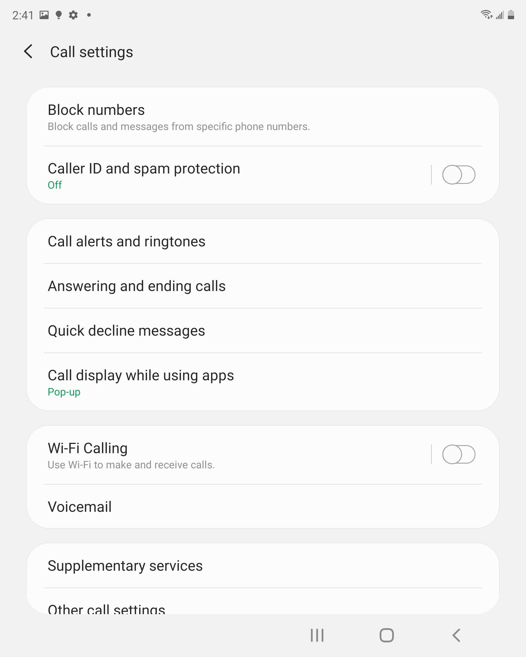Touch Block numbers.