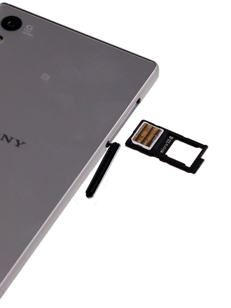 How To Insert A Sim Card Into My Sony Xperia Z5