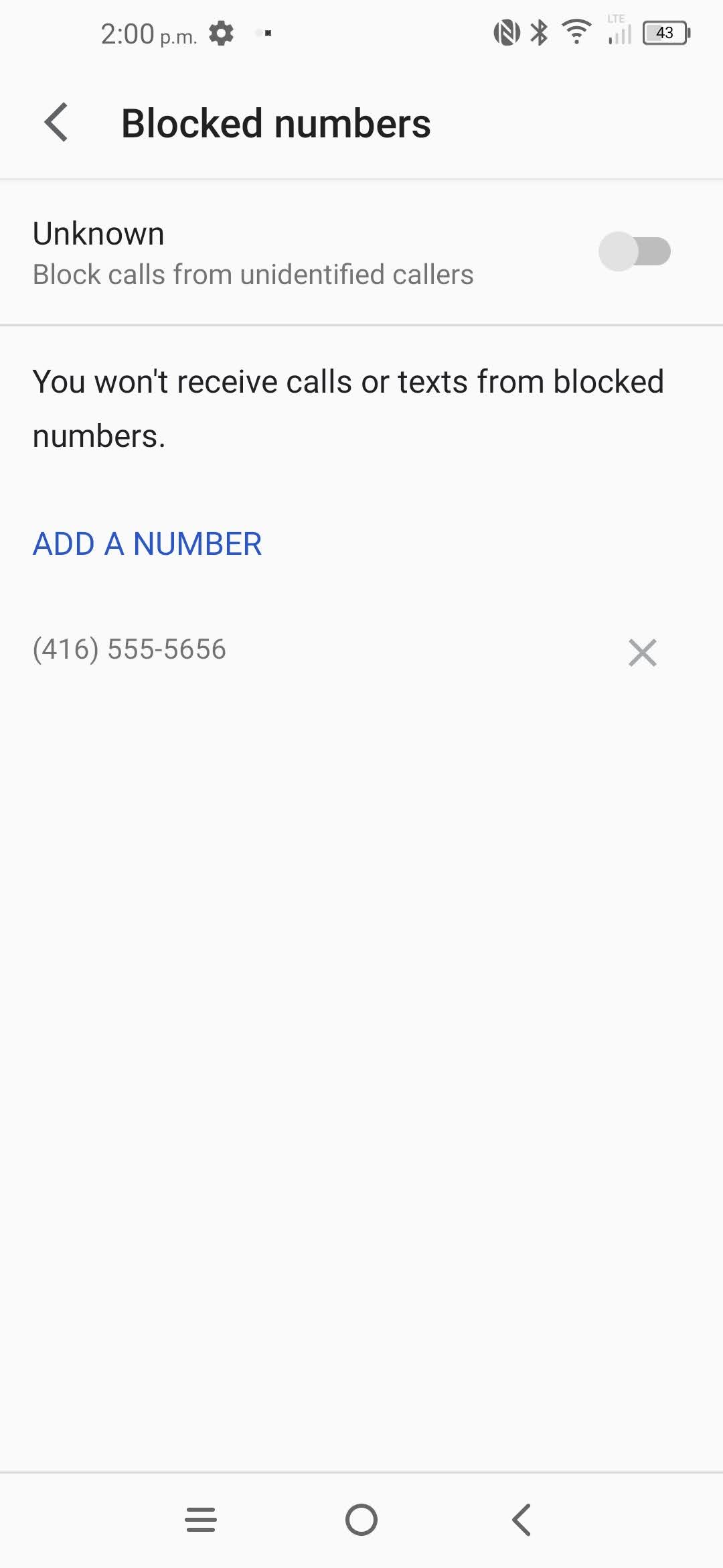 The phone number has been added.