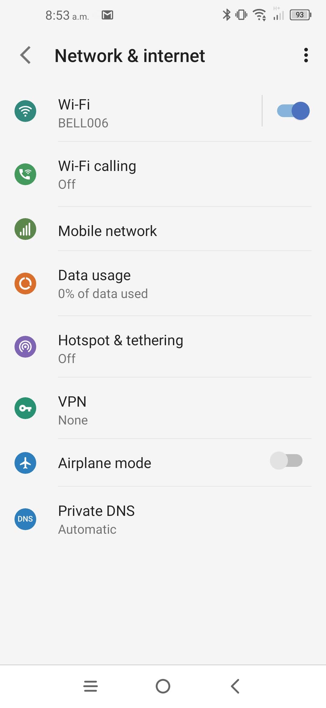 Touch Mobile network.