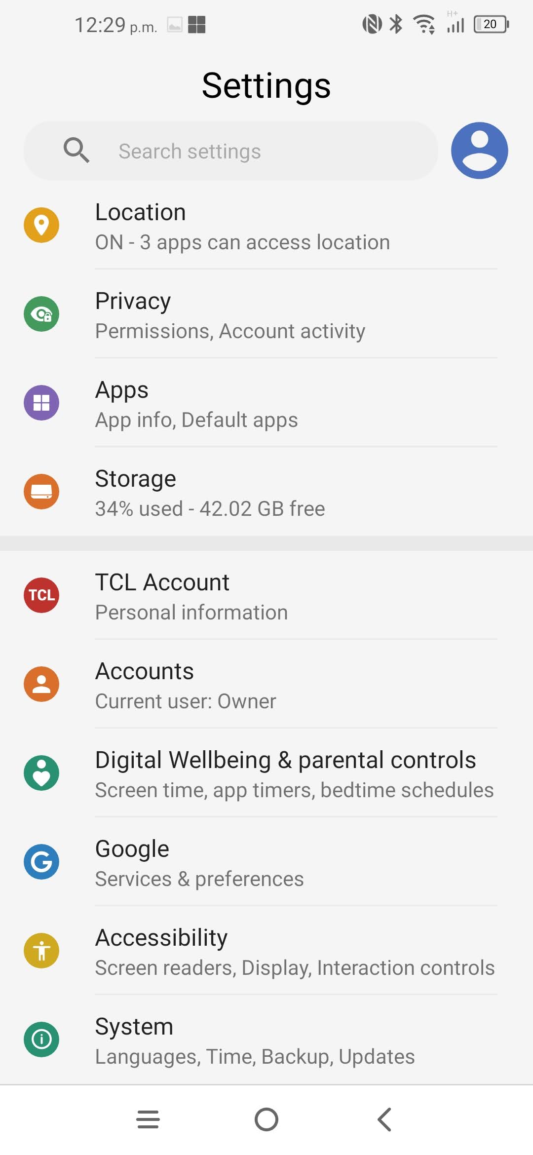 Scroll to and touch System.