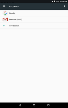 Your email account has been added.