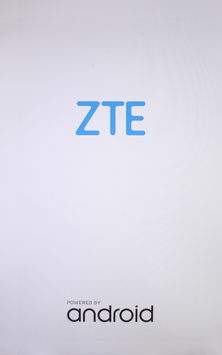 The tablet will reboot.