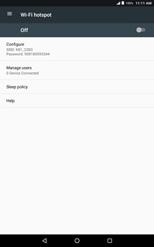Touch Configure.