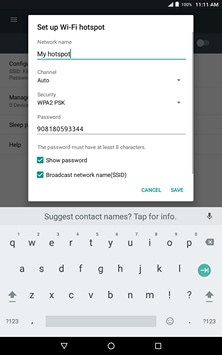 Touch Password.