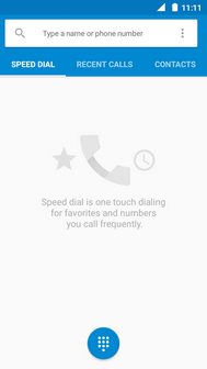 Touch the Menu icon.