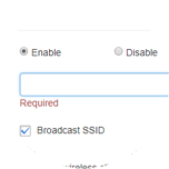 Enter a new Network Name (SSID).
