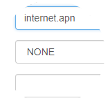 If required, enter the authentication type.