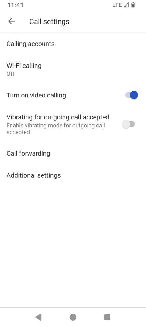 Touch Call forwarding.