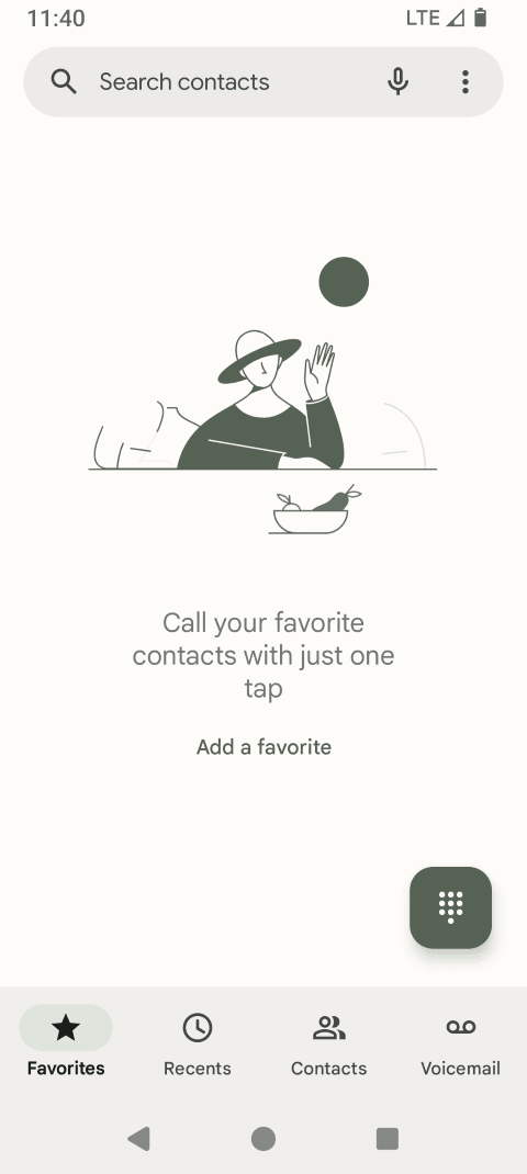 Touch the Menu icon.