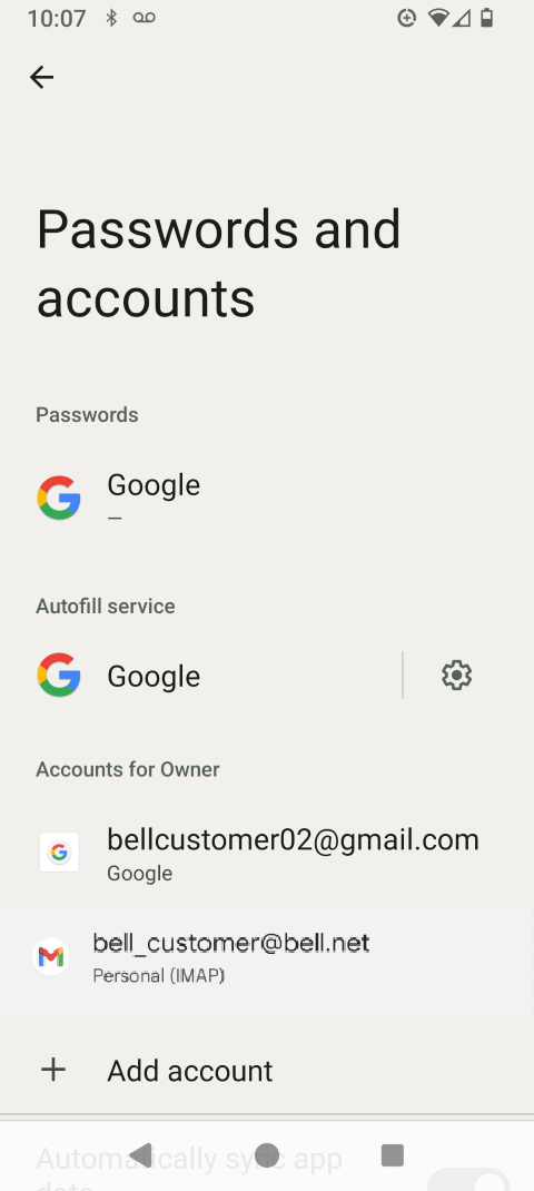 If the email account details are automatically recognized, the account will be added.Otherwise, follow the steps below to set up the account manually.